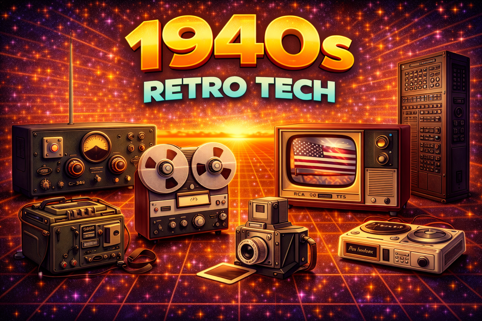 1940s retro tech