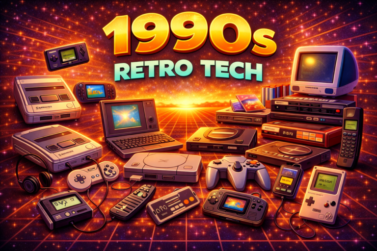 Retro Tech of the 1990s: The Devices That Defined a Digital Generation ...