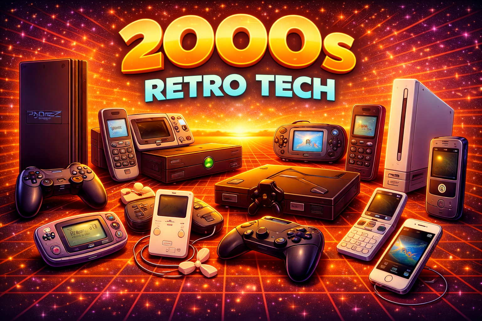 2000s retro tech