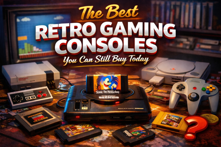 retro gaming consoles